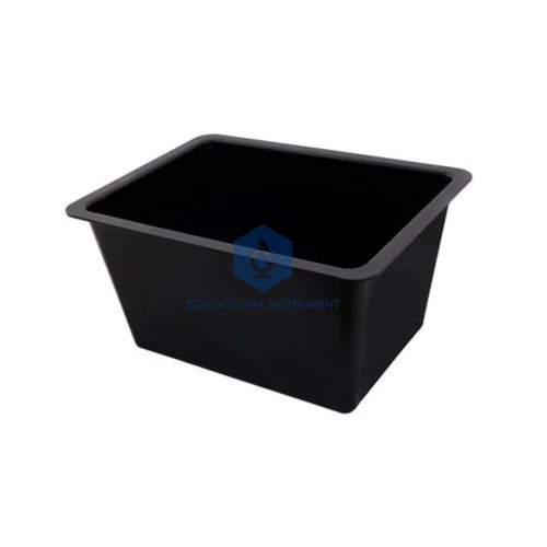 Sink, Large, Polypropylene Plastic Black for Pharma & Lab